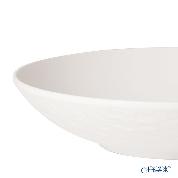 ビレロイ＆ボッホ（Villeroy＆Boch）マニュファクチャー ロックブラン ディープクーププレート 24cm 315521