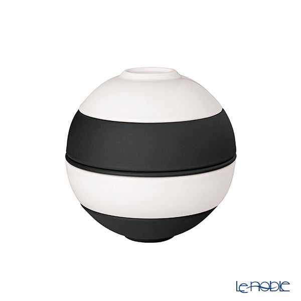 ビレロイ＆ボッホ（Villeroy＆Boch） ラプティボウル ブラック＆ホワイト 14cm 315584