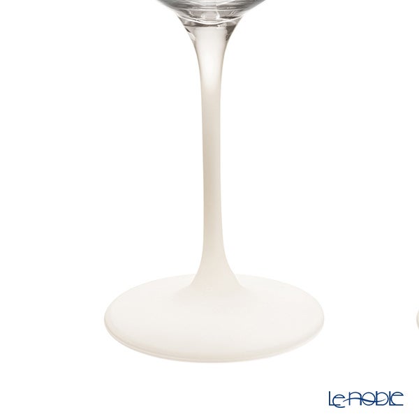 ビレロイ＆ボッホ（Villeroy＆Boch）マニュファクチャー ロックブラン 白ワイングラス 22.5cm 380ml ペア 315808
