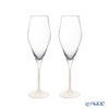 ビレロイ＆ボッホ（Villeroy＆Boch）マニュファクチャー ロックブラン シャンパングラス 25cm ペア 315809