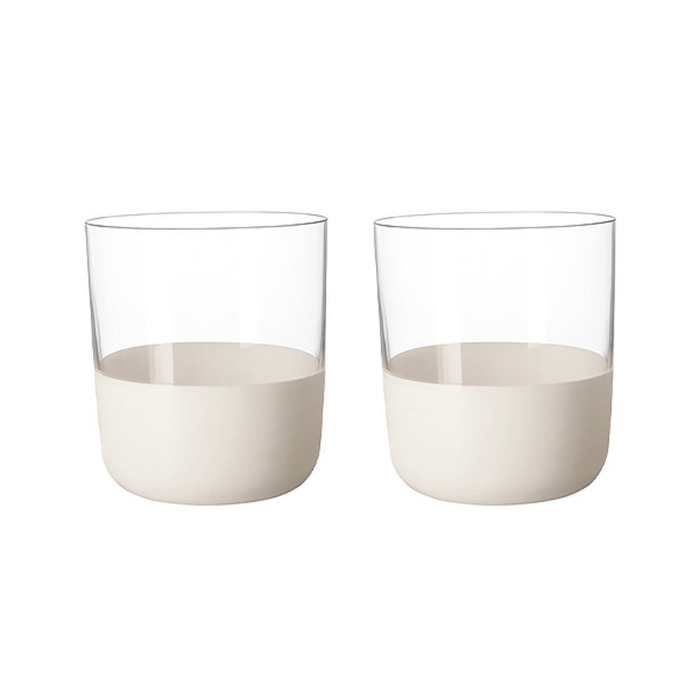 ビレロイ＆ボッホ（Villeroy＆Boch）マニュファクチャー ロックブラン タンブラー 9.5cm ペア 315810
