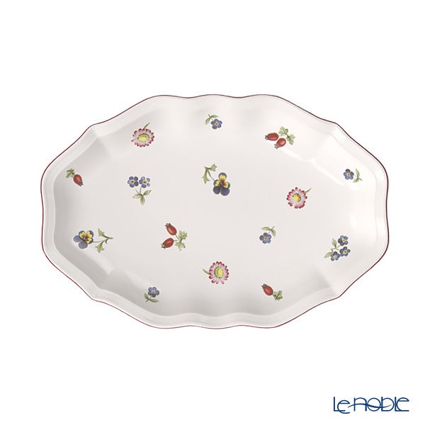 ビレロイ＆ボッホ（Villeroy＆Boch） プティフルール オーバルプレート 24cm 315608