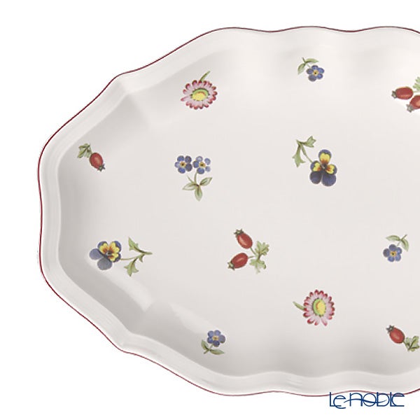 ビレロイ＆ボッホ（Villeroy＆Boch） プティフルール オーバルプレート 24cm 315608