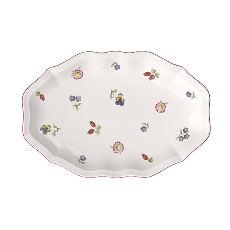 ビレロイ＆ボッホ（Villeroy＆Boch） プティフルール オーバルプレート 24cm 315608