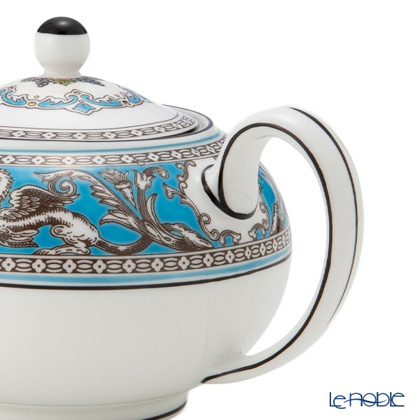 ウェッジウッド（Wedgwood） フロレンティーン ターコイズ スモールティーポット 460ml