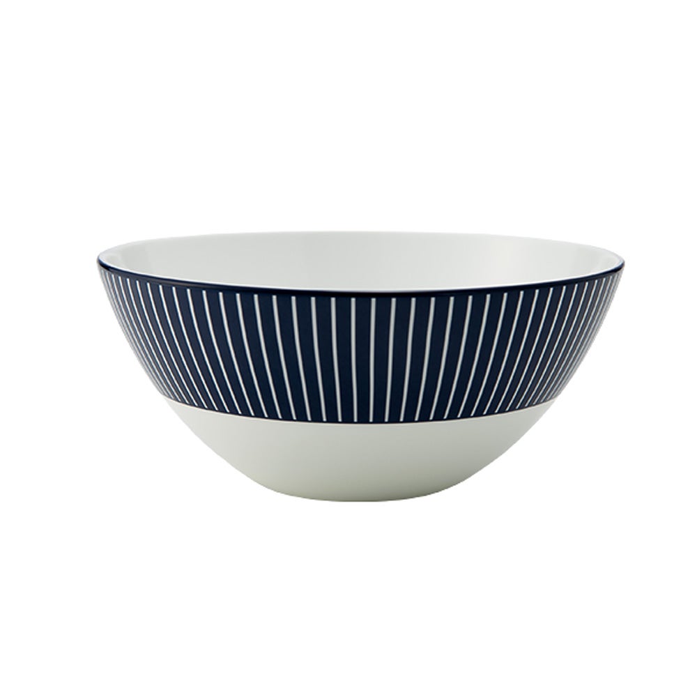 ウェッジウッド（Wedgwood） ジオブルー ボウル 16cm ピンストライプ ブルー