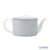 ウェッジウッド（Wedgwood） ジオブルー ティーポット 1000ml ピンストライプ