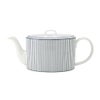 ウェッジウッド（Wedgwood） ジオブルー ティーポット 1000ml ピンストライプ