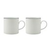 ウェッジウッド（Wedgwood） ジオブルー マグカップ 300ml ライン ペア