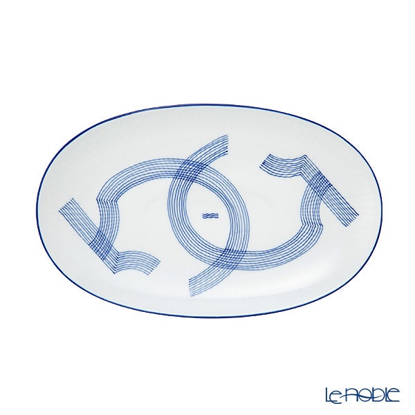 ロイヤルコペンハーゲン（Royal Copenhagen） モチーフ オーバルディッシュ 23cm 1075816
