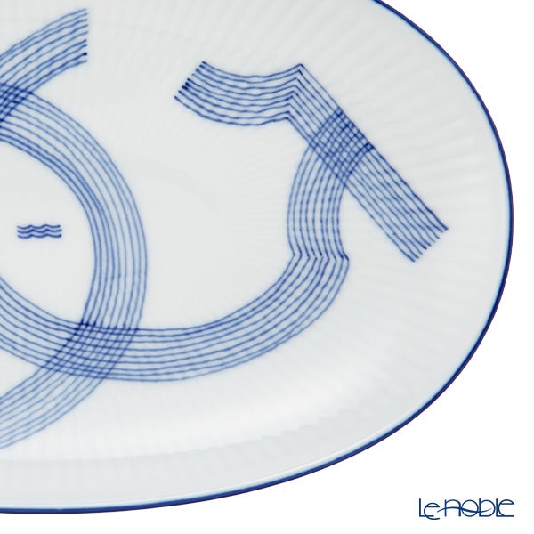 ロイヤルコペンハーゲン（Royal Copenhagen） モチーフ オーバルディッシュ 23cm 1075816
