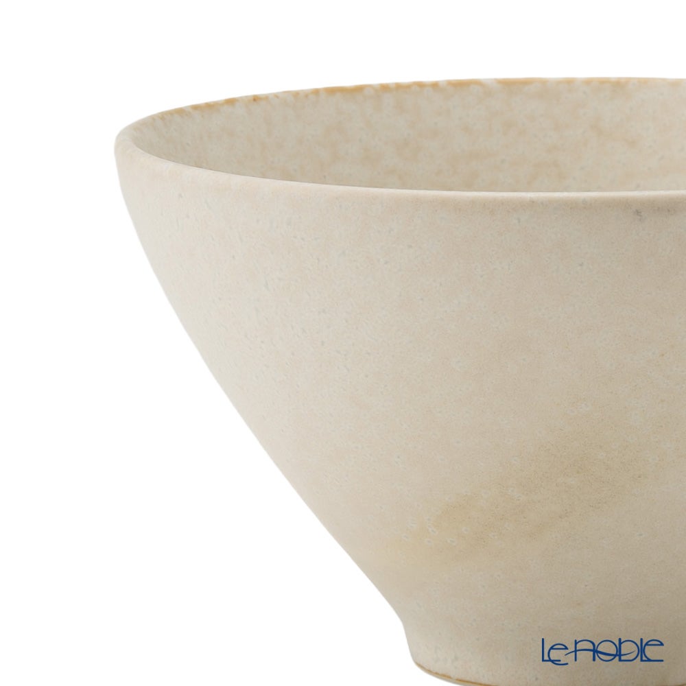 きほんのうつわ 料理家 長谷川あかりさんコラボ しっくり茶碗 白 11cm 滝呂焼