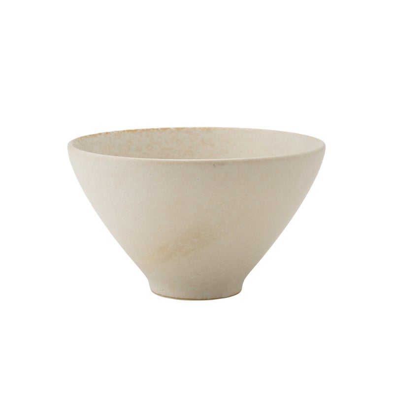 きほんのうつわ 料理家 長谷川あかりさんコラボ しっくり茶碗 白 11cm 滝呂焼