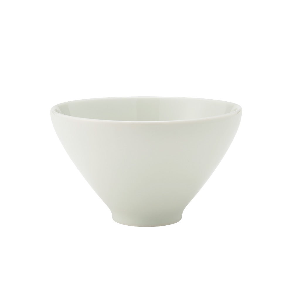 きほんのうつわ 料理家 長谷川あかりさんコラボ しっくり茶碗 つや白 11cm 滝呂焼