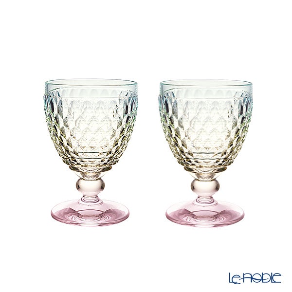 ビレロイ＆ボッホ（Villeroy＆Boch） ボストン ワイングラス パール 12cm 220ml ペア
