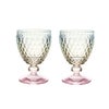 ビレロイ＆ボッホ（Villeroy＆Boch） ボストン ワイングラス パール 12cm 220ml ペア【※1脚ずつ別々のお箱になります。】