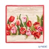 フェイラー ハンドタオル（ハンカチ） アムステルダム （チューリップ） カーミンレッド 25×25cm