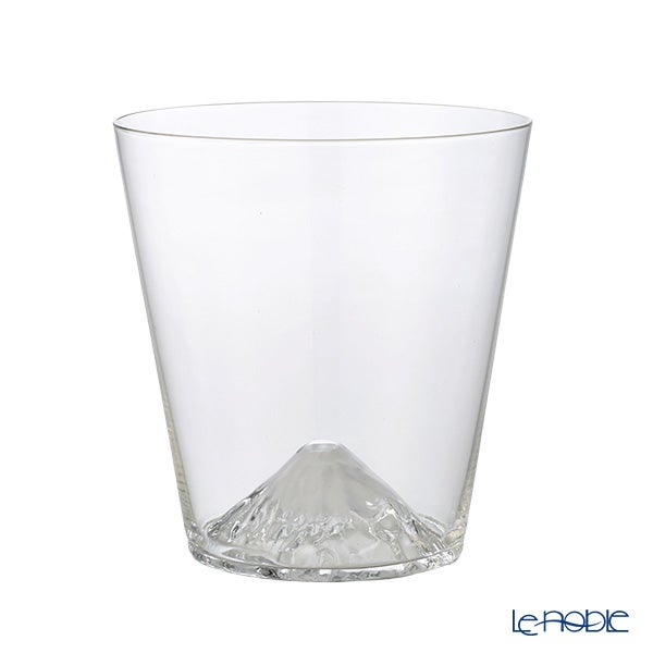 【伝統工芸】田島硝子 富士山グラス 薄 ロックグラス 390ml TG26-015-UR