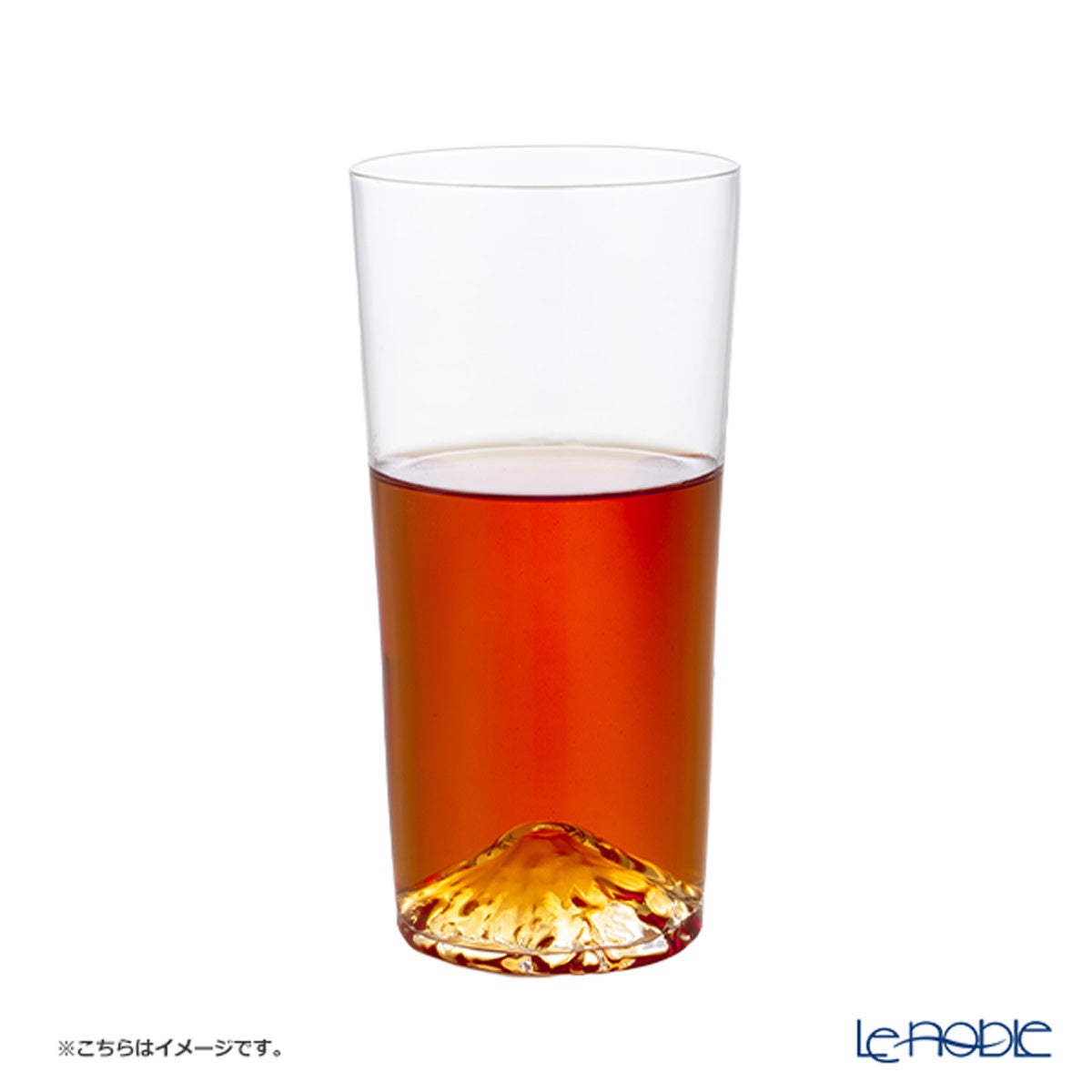 【伝統工芸】田島硝子 富士山グラス 薄 タンブラー480ml TG26-015-UT