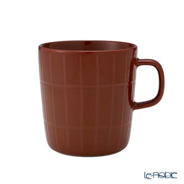マリメッコ（marimekko） Tiiliskivi ティイリスキヴィ／煉瓦 れんが マグカップ 400ml チェスナット 075884-800／26AW