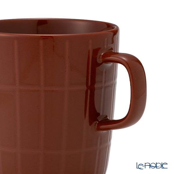 マリメッコ（marimekko） Tiiliskivi ティイリスキヴィ／煉瓦 れんが マグカップ 400ml チェスナット 075884-800／26AW