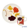 マリメッコ（marimekko） Kukasta kukkaan クカスタ クッカーン 2点セット マグカップ 250ml ＆ プレート20cm