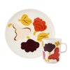 マリメッコ（marimekko） Kukasta kukkaan クカスタ クッカーン 2点セット マグカップ 250ml ＆ プレート20cm