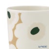 マリメッコ（marimekko） Unikko ウニッコ／けしの花 マグカップ 250ml ホワイト×ベージュ×ダークグリーン 075868-188／26AW