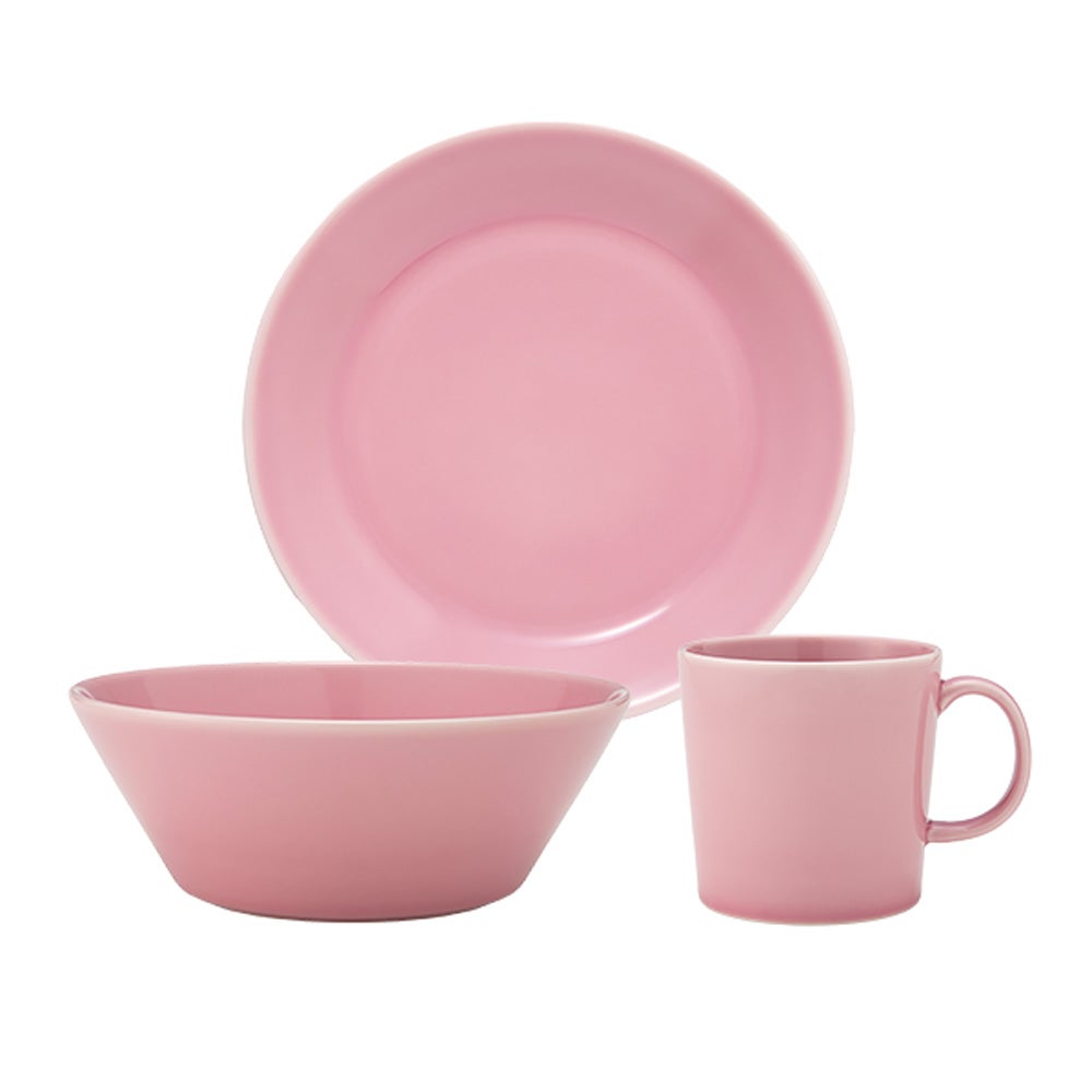 イッタラ（iittala） ティーマ ヴィンテージローズ 3点セット プレート17cm・マグ・ボウル
