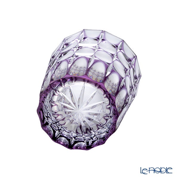 切子工房 昌榮 天満切子 珠 ロックグラス 金紫