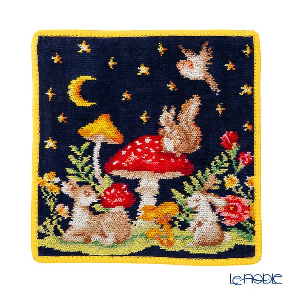 フェイラー ハンドタオル（ハンカチ） マジカルナイト オレンジ 25×25cm