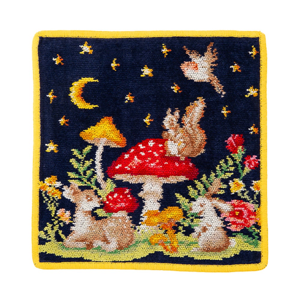 フェイラー ハンドタオル（ハンカチ） マジカルナイト オレンジ 25×25cm