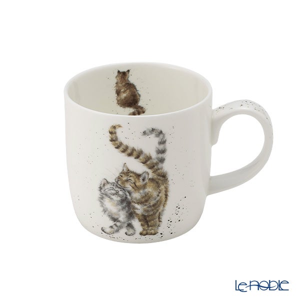 ロイヤル・ウースター レンデル マグ 310ml Feline Good ネコ