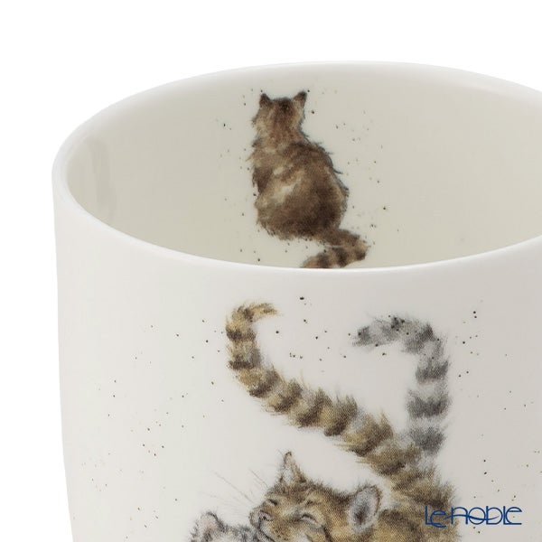 ロイヤル・ウースター レンデル マグ 310ml Feline Good ネコ