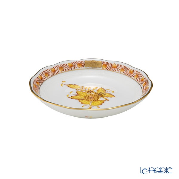 ヘレンド (HEREND) アポニーイエロー AJ 00332-0-00 スモールディッシュ 10.5cm