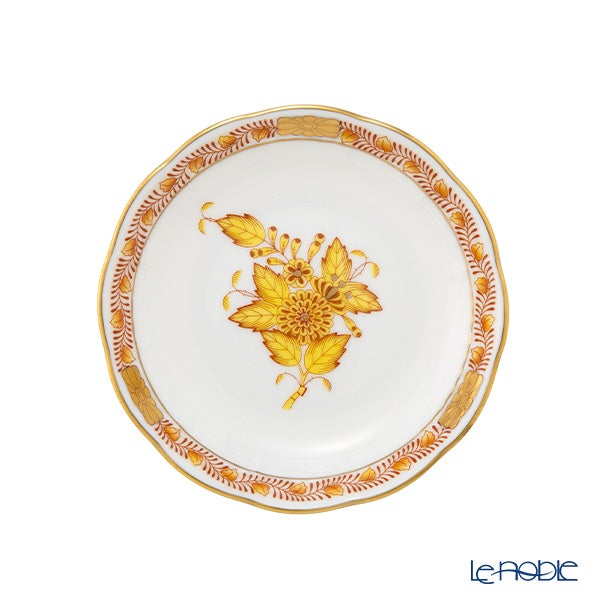 ヘレンド (HEREND) アポニーイエロー AJ 00332-0-00 スモールディッシュ 10.5cm