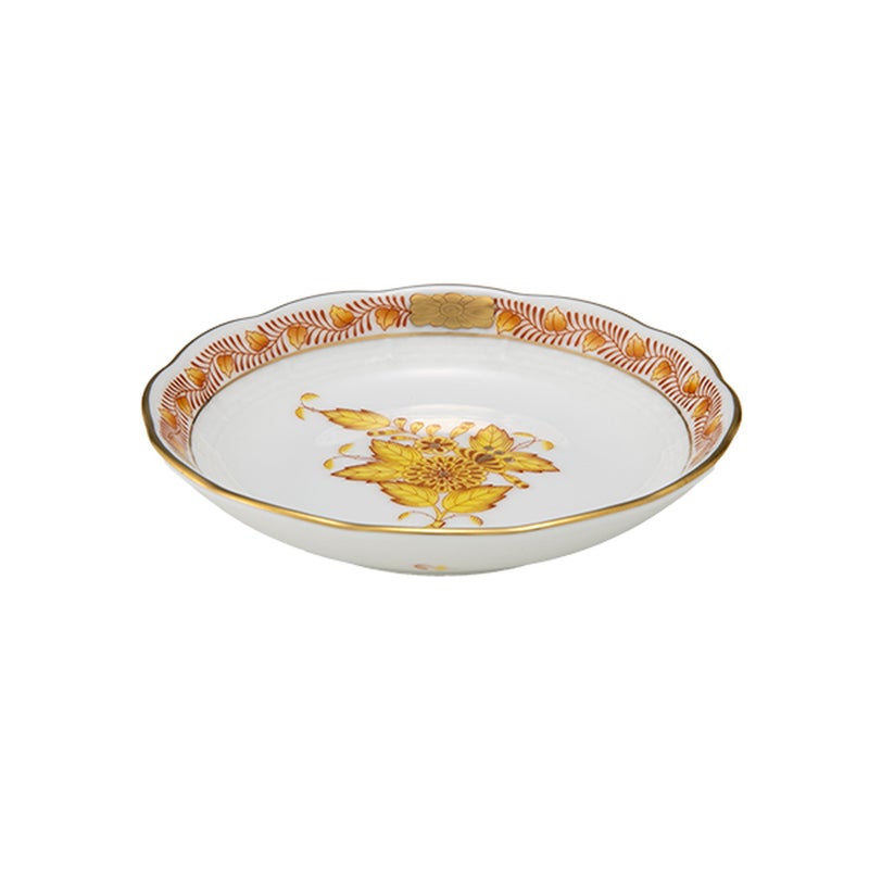 ヘレンド (HEREND) アポニーイエロー AJ 00332-0-00 スモールディッシュ 10.5cm