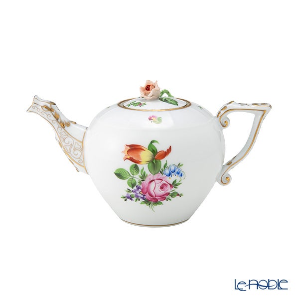 ヘレンド (HEREND) チューリップの花束 BT 00608-0-09 ティーポット ローズ 400ml