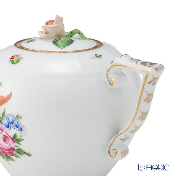 ヘレンド (HEREND) チューリップの花束 BT 00608-0-09 ティーポット ローズ 400ml
