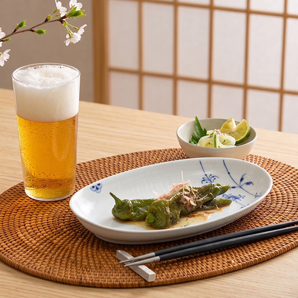 ロイヤルコペンハーゲン ＆ 松徳硝子 今日もお疲れさま ビール2点セット