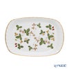 ウェッジウッド（Wedgwood） ワイルドストロベリー スパイラルトレイ 21×14cm