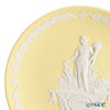 【9月24日より販売開始】ウェッジウッド（Wedgwood）ジャスパー カナリーイエロー イヤープレート 17cm デメテル 2027年／令和9年【プレートスタンド、プレートハンガー付き】