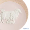 ウェッジウッド（Wedgwood）ジャスパー ペールライラック 干支プレート 12.5cm 羊／未 2027年／ 令和9年