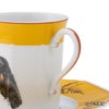 エルメス（HERMES） シャス（シアン ダレ＆シアン クーラン） イエロー コーヒー・ティー兼用 カップ＆ソーサー ガスコーニュブルー