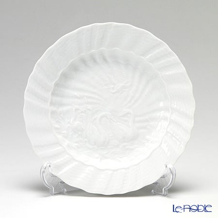 マイセン（Meissen） スワンサービス ホワイト プレート 20cm 000001／05472