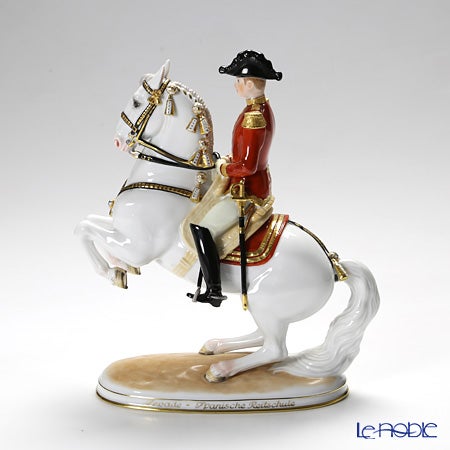 アウガルテン（AUGARTEN） フィギュリン（011210） スペイン乗馬学校 レバード 22.5cm 1591