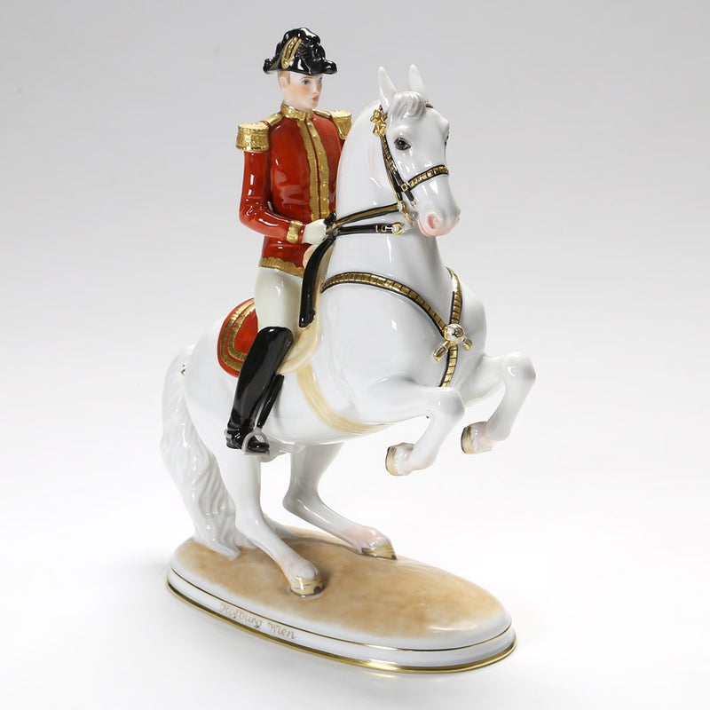 アウガルテン（AUGARTEN） フィギュリン（011210） スペイン乗馬学校 レバード 22.5cm 1591