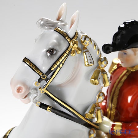 アウガルテン（AUGARTEN） フィギュリン（011210） スペイン乗馬学校 クールベット 28cm 1595