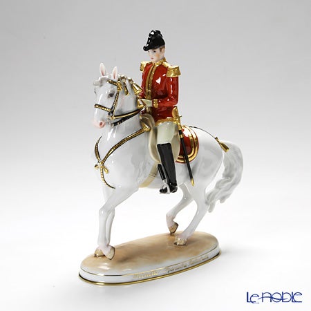 アウガルテン（AUGARTEN） フィギュリン（011210） スペイン乗馬学校 ピルエット 24cm 1668