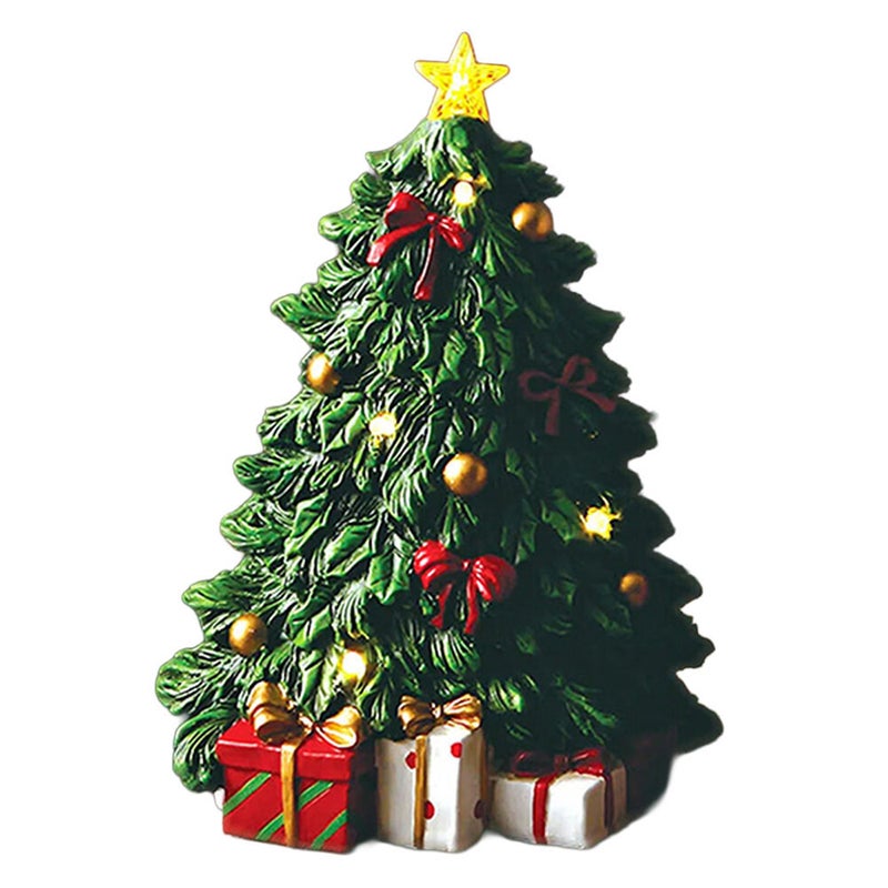 ハルモニア クリスマスオブジェ ビンテージLEDツリー 23cm HM-011639 ※単4電池×2本使用（別売）